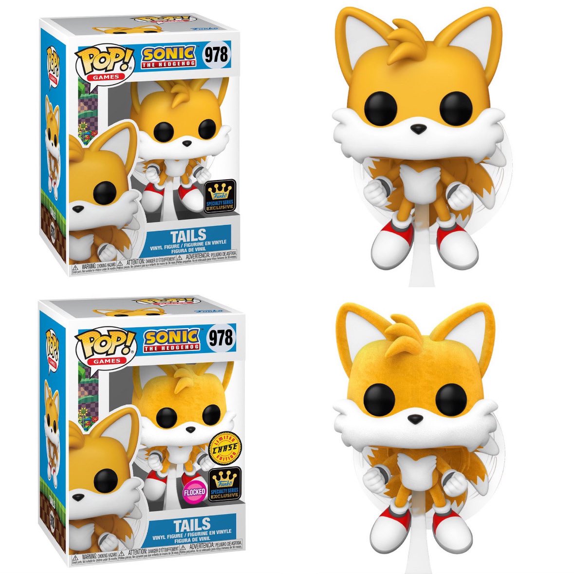 Full glams for the new Specialty Exclusive Flying Tails Funko POP! And Flocked Chase! Going live at the links below today ~
EE ~ fnkpp.com/Drop
vR ~ fnkpp.com/vR
MHS ~ fnkpp.com/MH
#Ad #Sonic #Tails #FPN #FunkoPOPNews #Funko #POP #POPVinyl #FunkoPOP