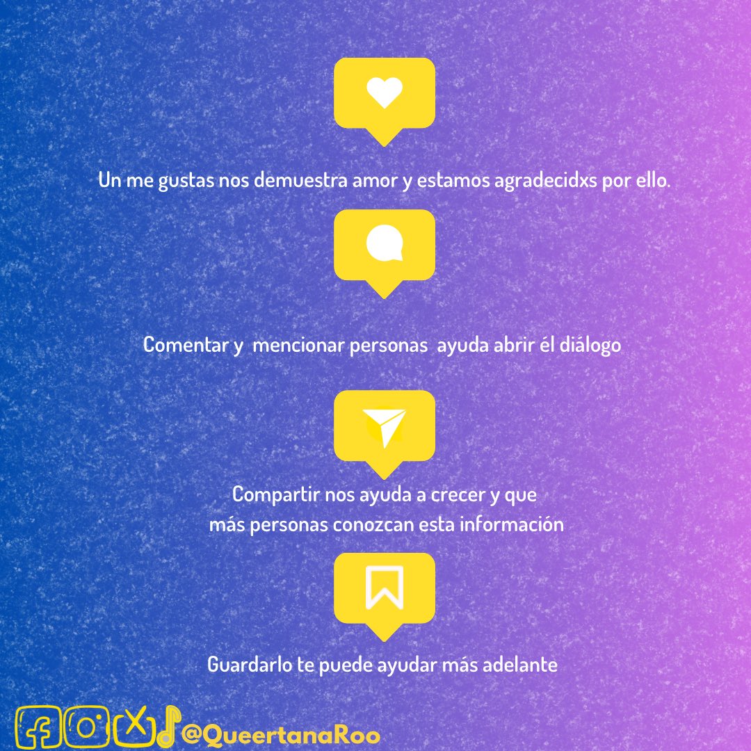 queertanaroo's tweet photo. Es por eso que les pedimos que de sufrir algún tipo de discriminación el día 2 de junio del 2024 durante la jornada electoral, nos contacten a través de nuestras redes sociales o el número de telefónico que habilitaremos días antes de la jornada electoral. https://t.co/4vif421WXw
