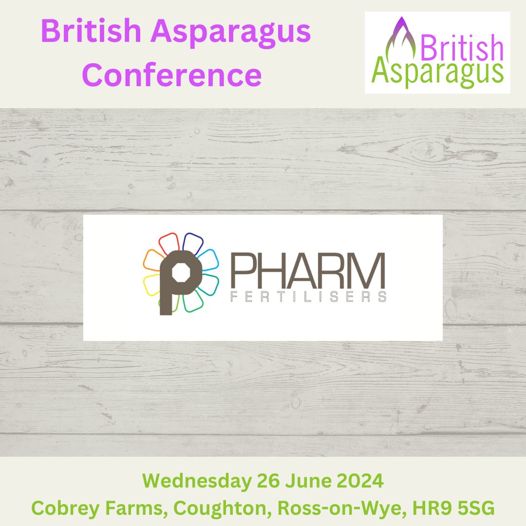 Asparagus Conference (@biennialaspara1) on Twitter photo We are delighted to confirm Pharm Fertilizers will be one of the sponsors at the British Asparagus Conference & Dinner <a href="/CobreyFarms/">Cobrey Farms</a> on 26 June! Pharm Fertilizers are specialist manufacturers of biological and biostimulant products tailored individually to the needs of the farmer We are delighted to confirm Pharm Fertilizers will be one of the sponsors at the British Asparagus Conference & Dinner <a href="/CobreyFarms/">Cobrey Farms</a> on 26 June! Pharm Fertilizers are specialist manufacturers of biological and biostimulant products tailored individually to the needs of the farmer