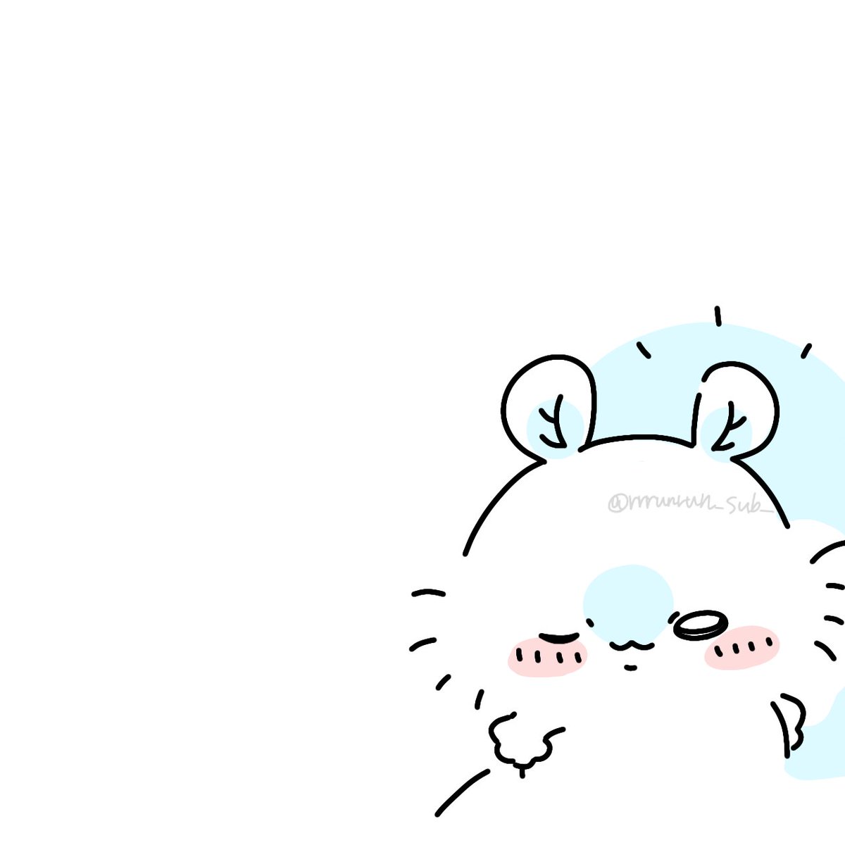 rrrunrun_sub_'s tweet image. #ちいかわファンアート 
なんかいいねするとモモンガがハートを飛ばしてくれるかもしれないやつ。