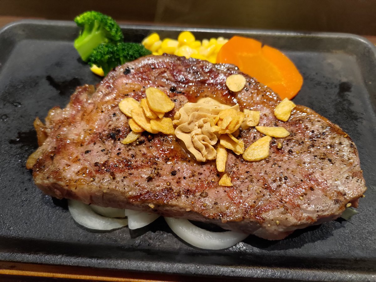 #いきなりステーキ
とても美味しかったよ。気がつけば肉の日だったね。