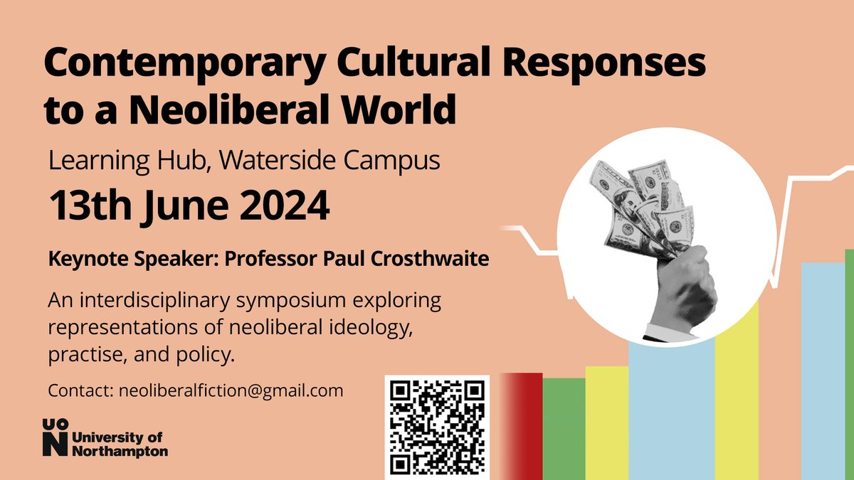 🔴Get your tickets for the Neoliberal World Symposium at <a href="/UniNorthants/">UniofNorthampton</a> now!

neoliberalismsymposium.wordpress.com/programme/