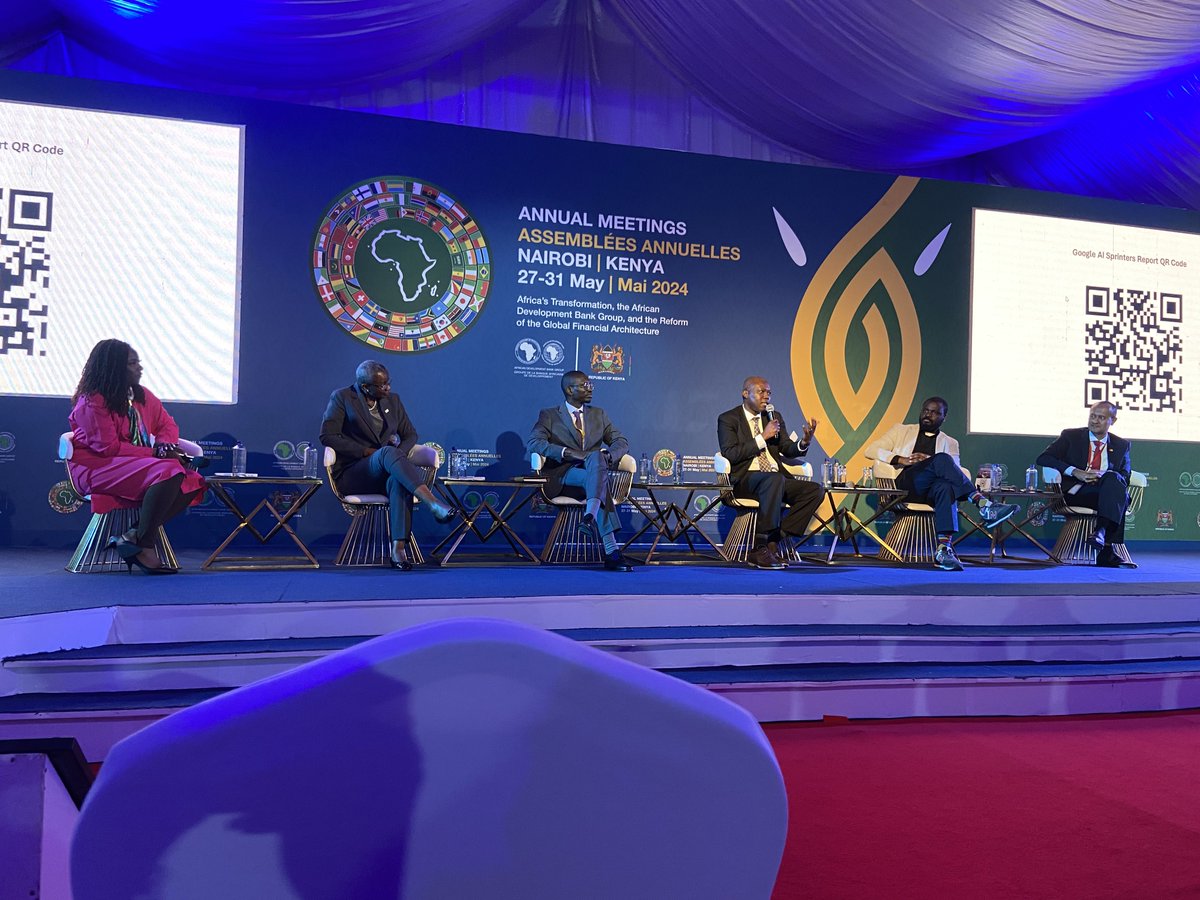 T_Wangechi's tweet photo. Adoption of #AI in Africa is critical. We must not shy away from maximizing its capabilities.
Glad to be part of the conversations on inclusion, innovation and financing #AI at the #AfDBAM24 in Nairobi 🇰🇪 @DigitalRurals https://t.co/VrtSAD3sMA