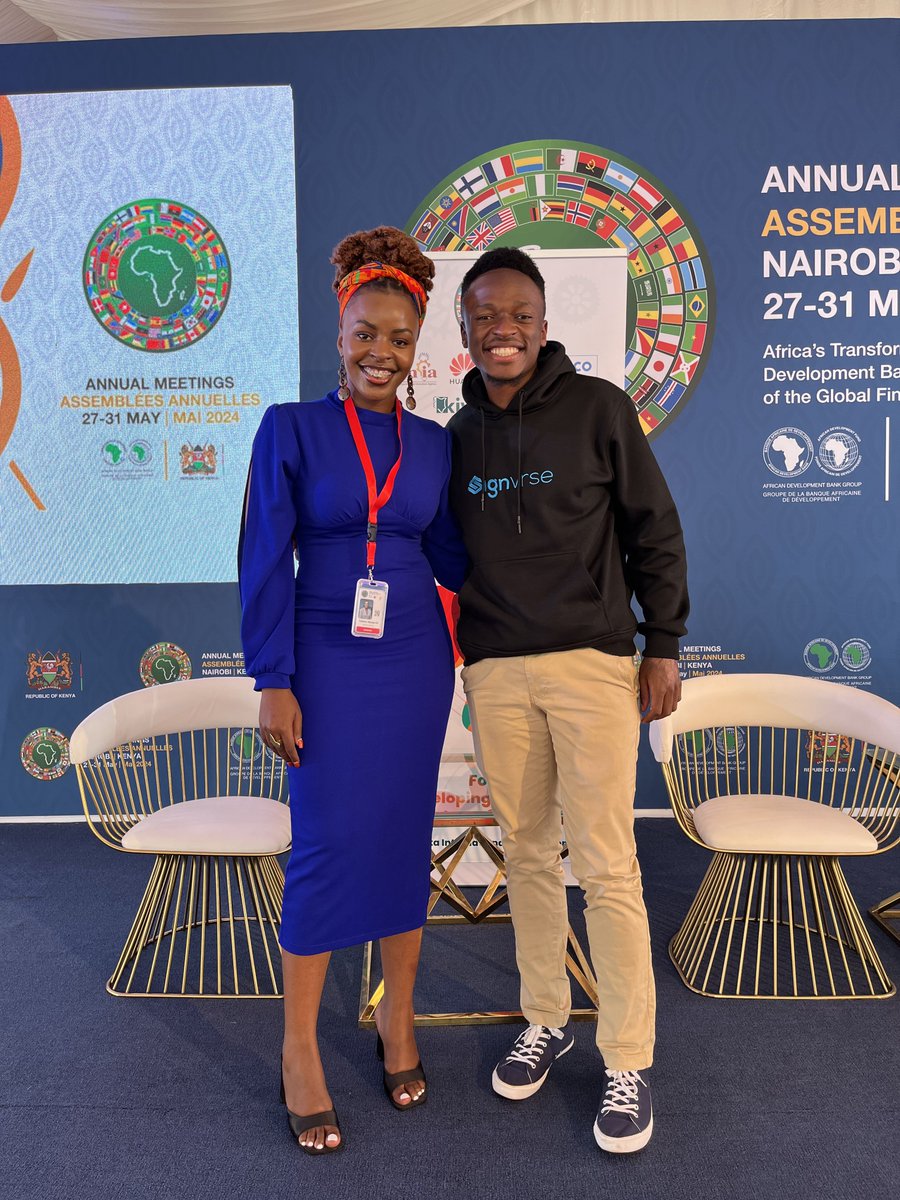 T_Wangechi's tweet photo. Adoption of #AI in Africa is critical. We must not shy away from maximizing its capabilities.
Glad to be part of the conversations on inclusion, innovation and financing #AI at the #AfDBAM24 in Nairobi 🇰🇪 @DigitalRurals https://t.co/VrtSAD3sMA