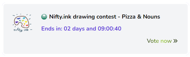 😲 2 DAYS + 9 HRS TIME TO VOTE 😲

🏆 RANDOM VOTERS WILL GET $25 🏆

✅ ELIGIBLE WITH 5 HUMANITY POINTS ✅