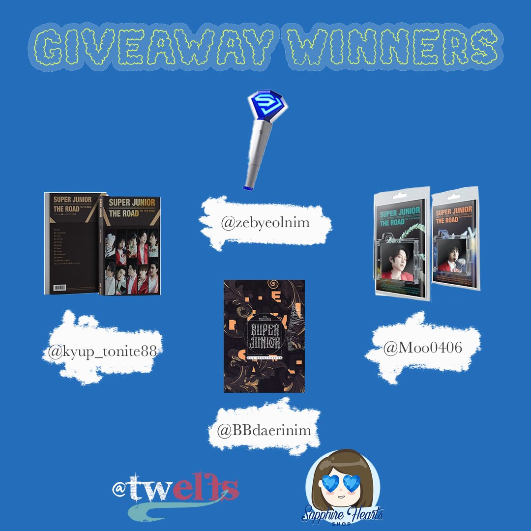 Thank you to everyone who joined this GA!💙 Here are the winners 😊 Til our next giveaway! 🫶💙 

*Please wait for our DM tonight 🤗
<a href="/zebyeolnim/">𝙈𝙞𝙖🧚🏼‍♀️𝙍𝙞𝙚𝙜𝙧𝙤𝙬</a> <a href="/kyup_tonite88/">Exis ⨟🐧⨟ia ʟᴏᴏᴋɪɴɢ ғᴏʀ ᴀ ᴍʏsᴇʟғ ⨟</a> <a href="/BBdaerinim/">대숭~nim</a> <a href="/Moo0406/">CMB Kei</a>