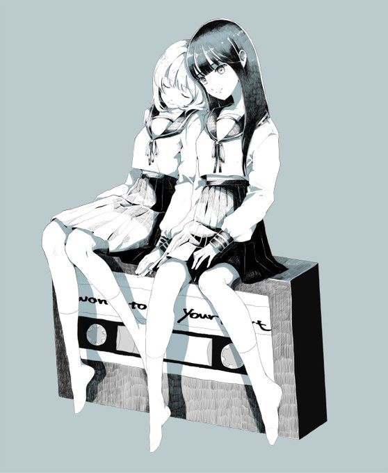 「multiple girls sitting」 illustration images(Latest)