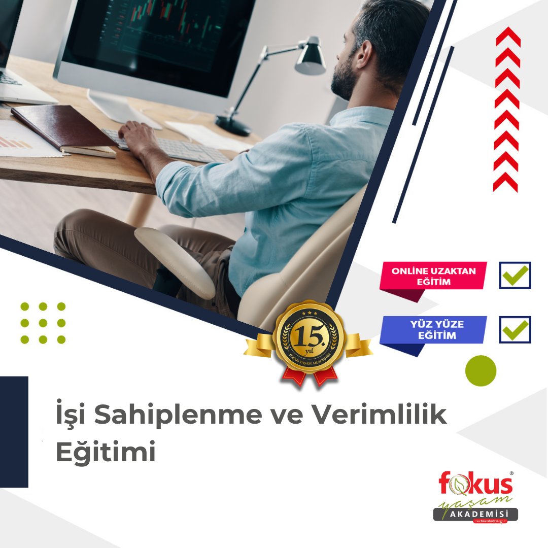 FokusAkademi's tweet photo. İş yaşamında, işi sahiplenme becerilerini geliştirmek, çalışanların motivasyonunu artırarak verimliliği yükseltmek için kritik öneme sahiptir.
Sitemizi ziyaret etmeyi unutmayın!
 #İşiSahiplenme #Verimlilik #Eğitim #kurumsalegitim #kişiselgelişim #fokusakademi #fokusx https://t.co/tdwVvOzqS1