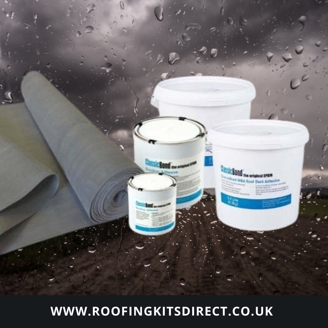 Rubber Roofing Kits available online now. Don't wait for the rain to make a comeback!🌧️ #epdm #rubberroofing #rubberroof #roofing #roofer