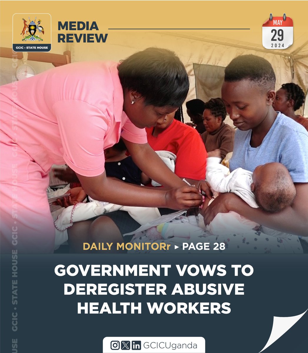 Read about the @GovUganda programs in today's #GCICMediaReview