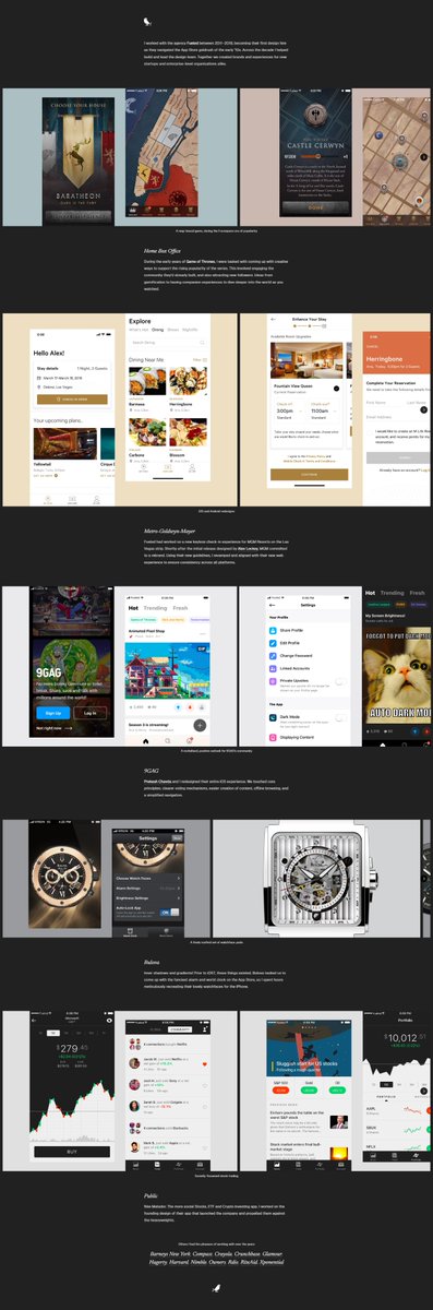 Foleodesign's tweet photo. Design Portfolio by @glennui 

Glenn is the current Director of Design at Vercel, 
focusing on brand, product &amp; process.
He was previously the lead Product Manager at Sketch

https://t.co/uMGrwNx5mG https://t.co/12Wy9cvipI