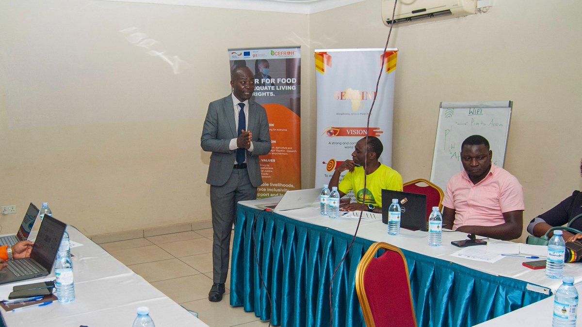 Dr.@davidkabanda, Executive Director, CEFROHT Uganda: 
Our intention is to continue to engage with the media continuously and consistently until all Ugandans are aware of what they are eating and how it impacts their health.
#AdequateLiving #HealthyDiet
#KnowWhatYouEat