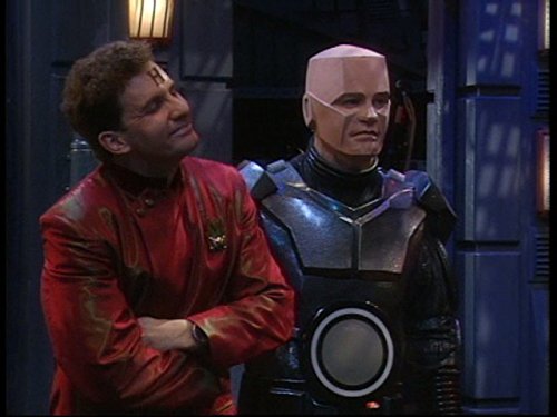 Rimmer was hoping Lister and Cat would take it on the chin...

#RDPOTD📸 #RedDwarf