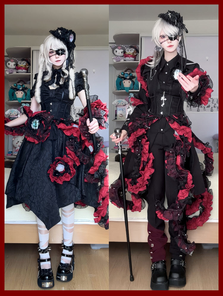 New Release: 【-The Deep Sea Fairy-】 Tentacle-like Petticoat, Matching OP Dress and Blouse

◆ Shopping Link >>> lolitawardrobe.com/the-deep-sea-f…
◆ The Preorder Will NOT Be Available In Only 3 Days!!!