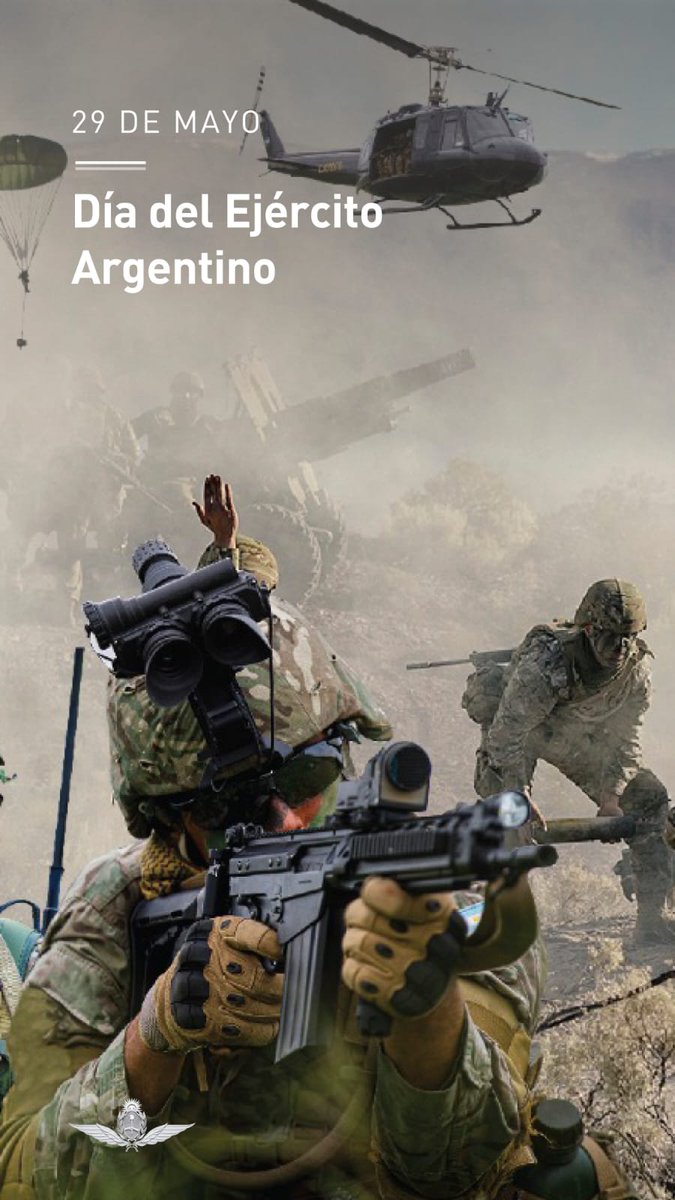 Saludamos a los camaradas del Ejército Argentino en su día