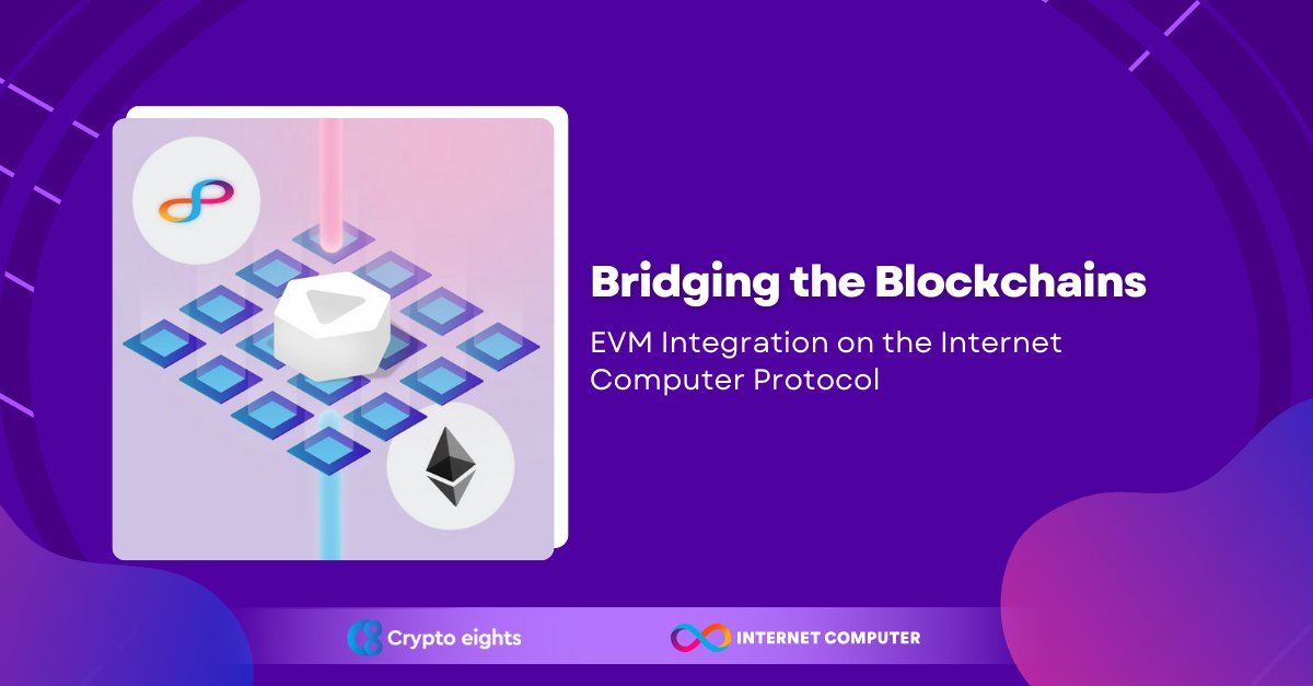 🌐 Bridging the Blockchains: EVM Integration on the ICP 🚀

▶️ Dfinity has made a significant advancement by integrating the Ethereum Virtual Machine (EVM) into the Internet Computer Protocol #ICP. This integration is achieved through the introduction of an EVM RPC API, which