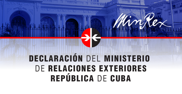 minint_cuba's tweet photo. DECLARACIÓN DEL MINREX
#Cuba es una sola. El Gobierno cubano estudiará las más recientes medidas de los EE. UU. y, si no violan la legislación nacional y significan una apertura que beneficie a la población cubana, aunque solo sea a un segmento, no obstaculizará su aplicación. https://t.co/F4kvdgbq8W