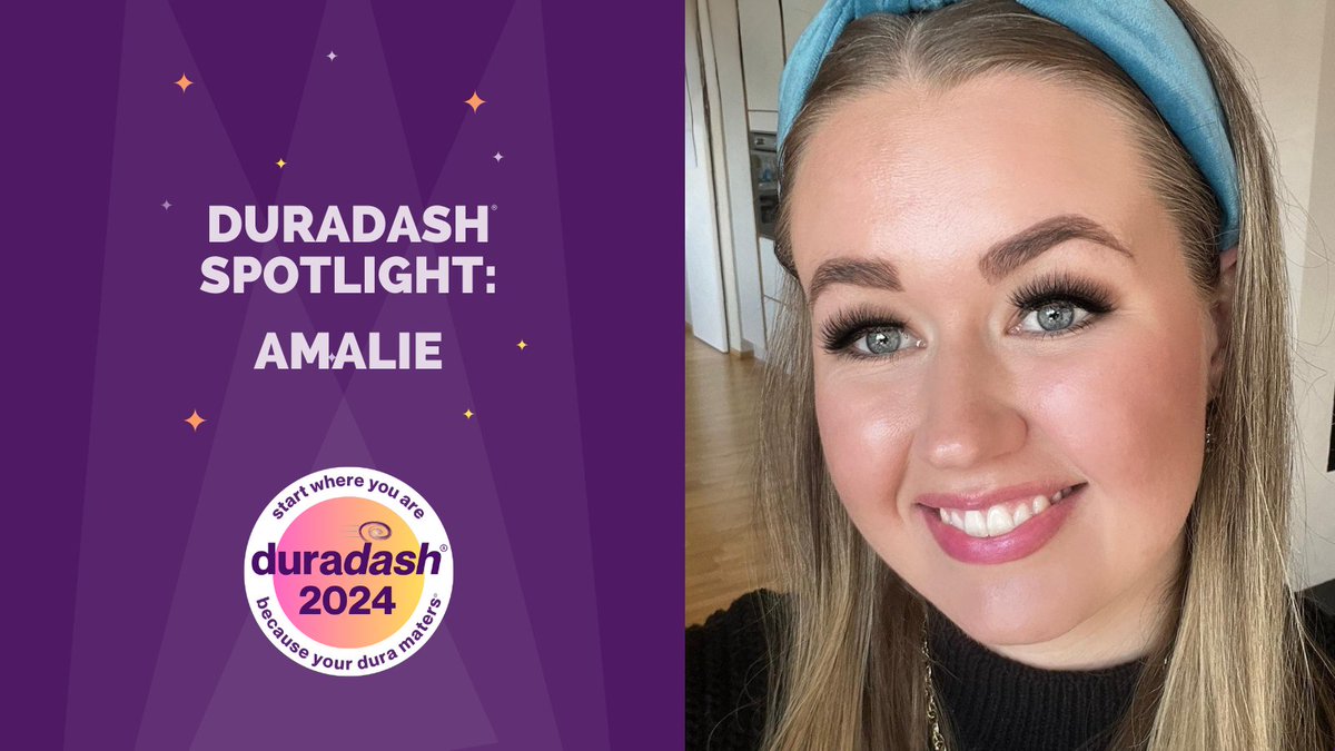 spinalCSFleak's tweet photo. DURADASH® SPOTLIGHT—Amalie was 28 years old when she experienced a spinal CSF leak due to a labor epidural. It took exploratory surgery to find &amp; fix her leak. Learn what she's doing for #duradash &amp; what she wants people to know about spinal CSF leak: https://t.co/cyt239WqJm https://t.co/zrg3vsl6V0