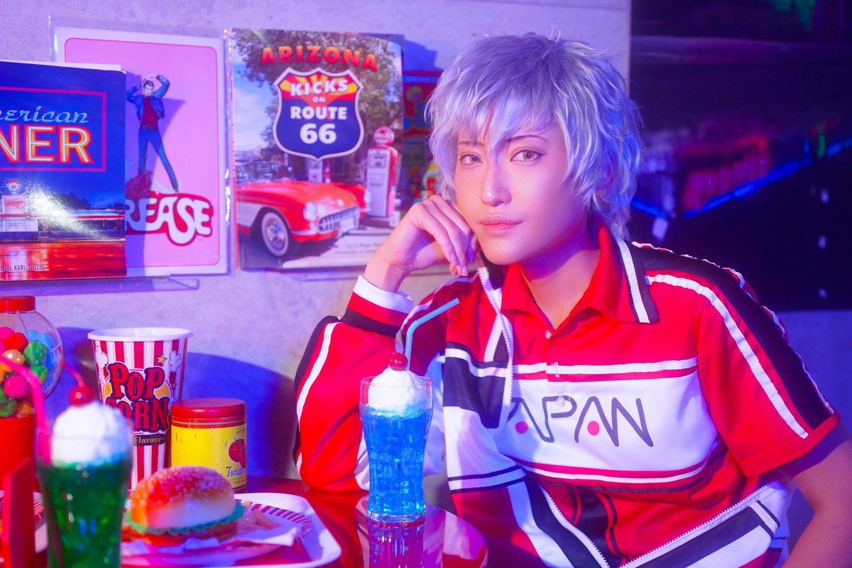 P810_x5's tweet photo. ⚠︎Cosplay

　放課後デート❣️🍿🍔🥤🍟

------------------
Studio: @Studio_Eve_
📸:373さん@fjnm_373 https://t.co/ktIenL9PMv