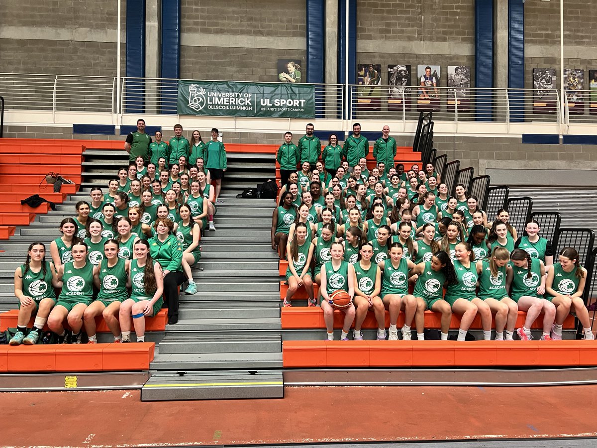 Fantastic to see the level of talent on display at the Basketball Ireland U15 Girls Inter-Provincial tournament at the UL Arena 🏟️ #IrishBasketball