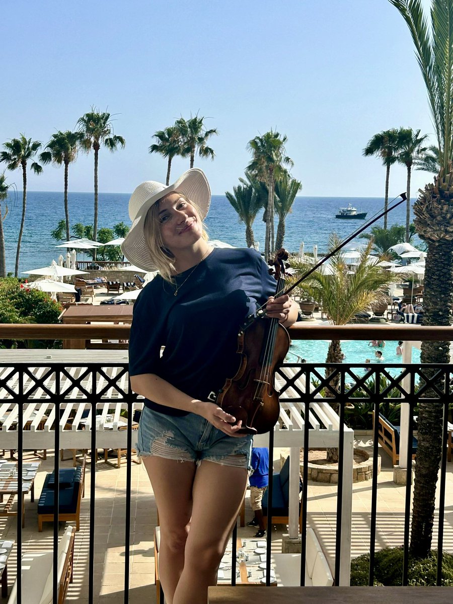 Diana Tishchenko (@dianatishchenko) on Twitter photo So grateful and happy to be playing in the beautiful Cyprus at the <a href="/PharosArts/">PharosArtsFoundation</a> festival 🌷🇨🇾
Sharing these moments with my dear colleagues and playing wonderful music, what else could I ask for? 🎻 So grateful and happy to be playing in the beautiful Cyprus at the <a href="/PharosArts/">PharosArtsFoundation</a> festival 🌷🇨🇾
Sharing these moments with my dear colleagues and playing wonderful music, what else could I ask for? 🎻