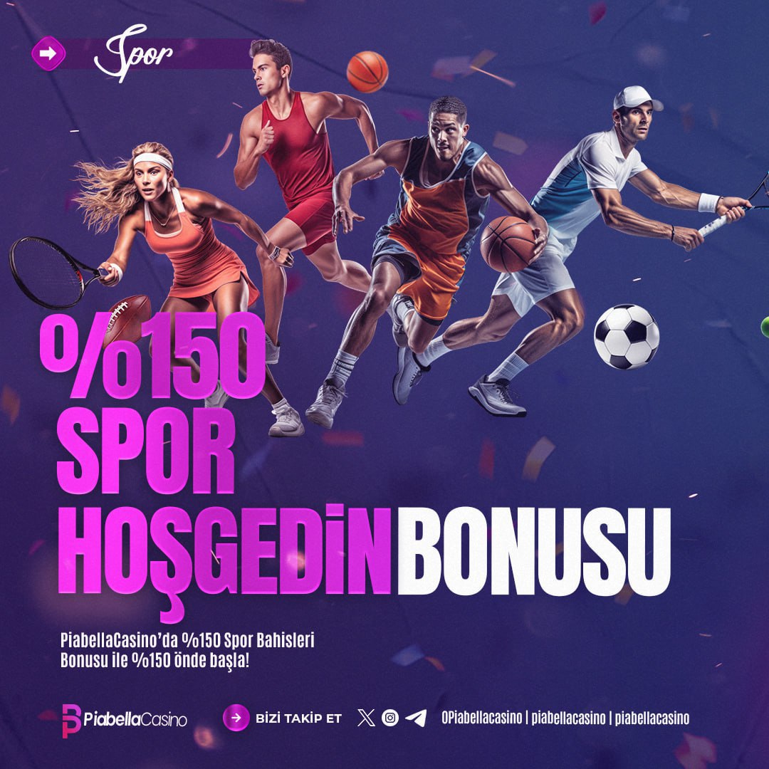 💎 Kazanmak Çok Kolay !

😀Spor Hoşgeldin Bonusu ile Daha da Kolay!

◀️PiaBellaCasino Güncel Adresine Ulaşmak İçin Tıklayınız (redpia.link/?y=Twitter) ! 

📎BetConstruct Alt Yapısının Lisanslı En Güvenilir Bahis ve Casino Sitesi #PiaBellaCasino

PiaBellaCasino Bol Şanslar Diler.