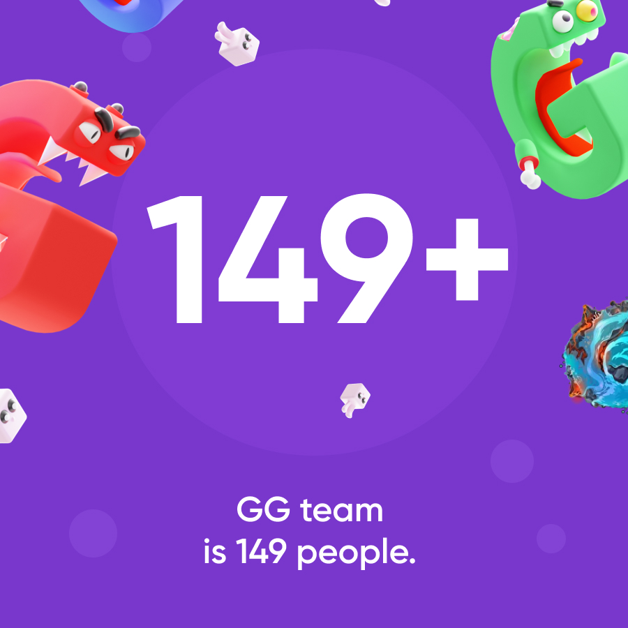 🟣 GG Cube №7

The workforce expansion to 149 employees further empowered the company to scale production and enhance productivity across various departments, including seasoned professionals in #Web3 #game design and marketing spaces.