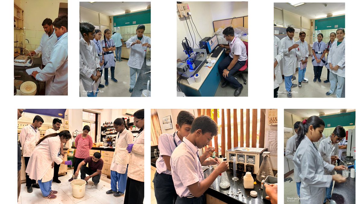 Summer Science Camp for School Students at CSIR-CSMCRI, Bhavnagar, under CSIR-Jigyasa program of “student-scientist interaction”; Colors of chemistry, DNA extraction, world of microscopy, water portability test !!!!!!!!! #AzadiKaAmritMahotsav #Amritkaal @CSIR_IND
