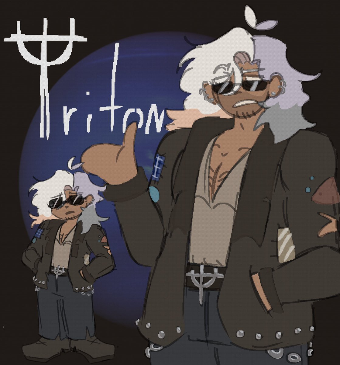 OKAY TRITON DESIGN FOR REAL THIS TIME

#solarballs #solarballsart