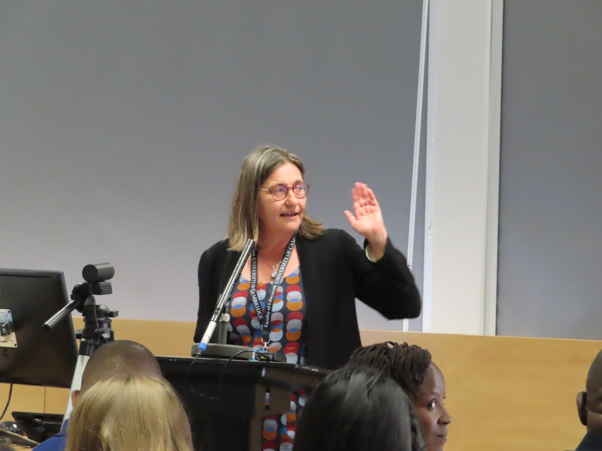 CamEdFac's tweet photo. Introductions to the Faculty's partnership with @camfed &amp; the importance of #GirlsEducation collaboration &amp; co-creation from @PaulineMRose @REAL_Centre &amp; @StephenTwigg #TransformativeEducation https://t.co/LfFSTbYKFK