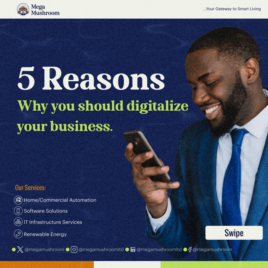 megamushroomltd's tweet image. Expand, enhance, save, and scale with Megamushroom's digital solutions!
#Megamushroom #Softwaresolution Param TB joshua #crypto Saida Erriga Congratulation Imade IBD Dende