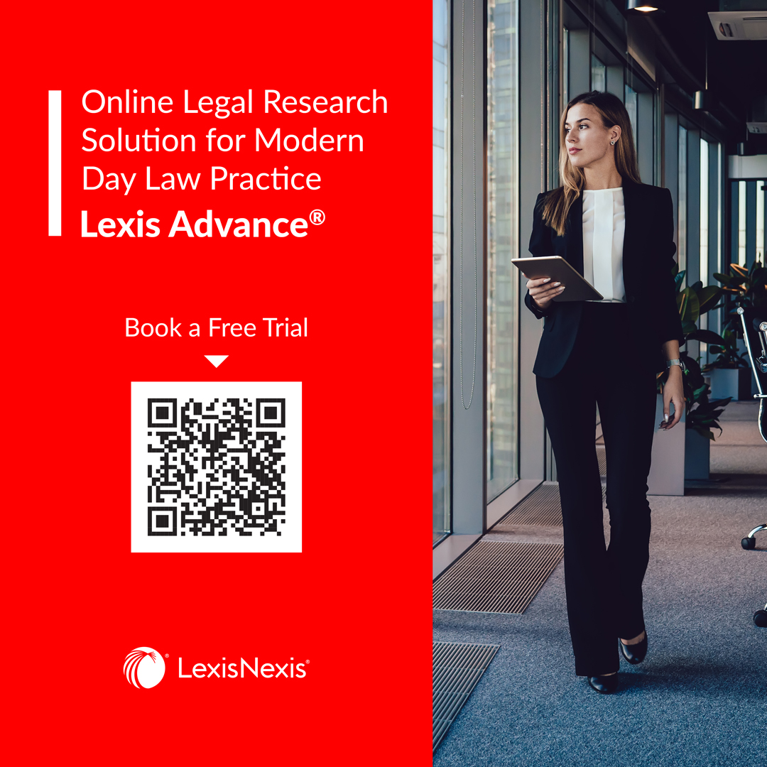 With the Indian judiciary heading towards digitization, adopt Lexis Advance® - the smarter way to do legal research.
Book a free trial today: rb.gy/msbjkm

#lexisnexisindia #lexisadvance #lawyers #advocates #lawfirms #legaltech #legalindustry #indianlaw #legalresearch