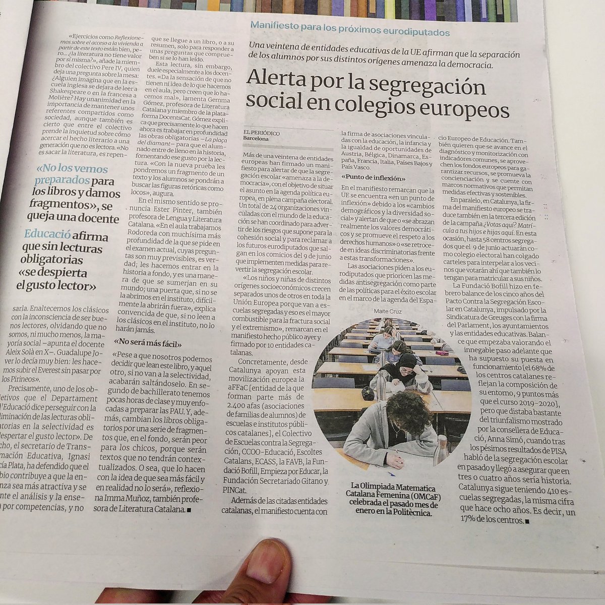 Escoles contra la Segregació tweet media