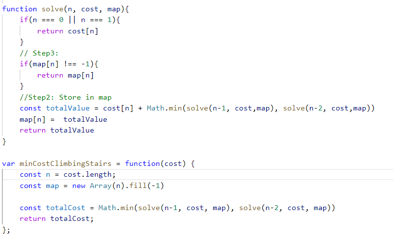 Anup1618's tweet photo. 🔢 Day 3 of #DynamicProgramming: Solved LeetCode 746 - Min Cost Climbing Stairs! 🏋️‍♂️

Check out my solution:

#LeetCode #DynamicProgramming #JavaScript #ReactJS #NodeJS #TypeScript #Frontend #Backend #CodingChallenge #DeveloperLife #100DaysOfCode #CodeNewbie https://t.co/8KUV9lsQxp