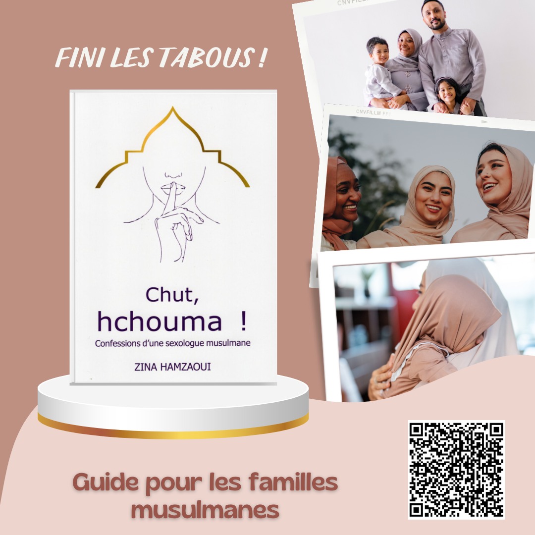 LIBRAIRIESANA's tweet photo. Explorez "Chut, Hchouma !" de Zina Hamzaoui, un guide inestimable sur la sexualité dans les familles musulmanes. Avec des conseils pratiques et des réflexions sur l'harmonie conjugale et intime, découvrez comment concilier épanouissement sexuel et spiritualité, pour les petits et grands #SexualitéMusulmane #ÉpanouissementConjugal 📚
