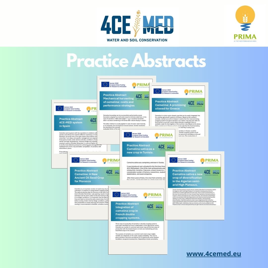 4CE-MED (@4cemed) on Twitter photo Get to know more about the Practice Abstracts on Innovative, Diversified, & Resilient #farmingsystems adapted to all Mediterranean countries participating in the <a href="/4ceMed/">4CE-MED</a> project Algeria, France, Greece, Italy, Morocco, Spain, & Tunisia.
<a href="/PrimaProgram/">PRIMA Program Mediterranean Partnership 🇪🇺</a>
<a href="/CORDIS_EU/">EU Research Results</a>
<a href="/eucapnetwork/">EU CAP Network</a> Get to know more about the Practice Abstracts on Innovative, Diversified, & Resilient #farmingsystems adapted to all Mediterranean countries participating in the <a href="/4ceMed/">4CE-MED</a> project Algeria, France, Greece, Italy, Morocco, Spain, & Tunisia.
<a href="/PrimaProgram/">PRIMA Program Mediterranean Partnership 🇪🇺</a>
<a href="/CORDIS_EU/">EU Research Results</a>
<a href="/eucapnetwork/">EU CAP Network</a>