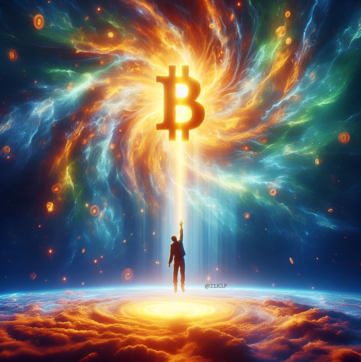 Once you cross the threshold into the #Bitcoin universe, there’s no way back ⚡