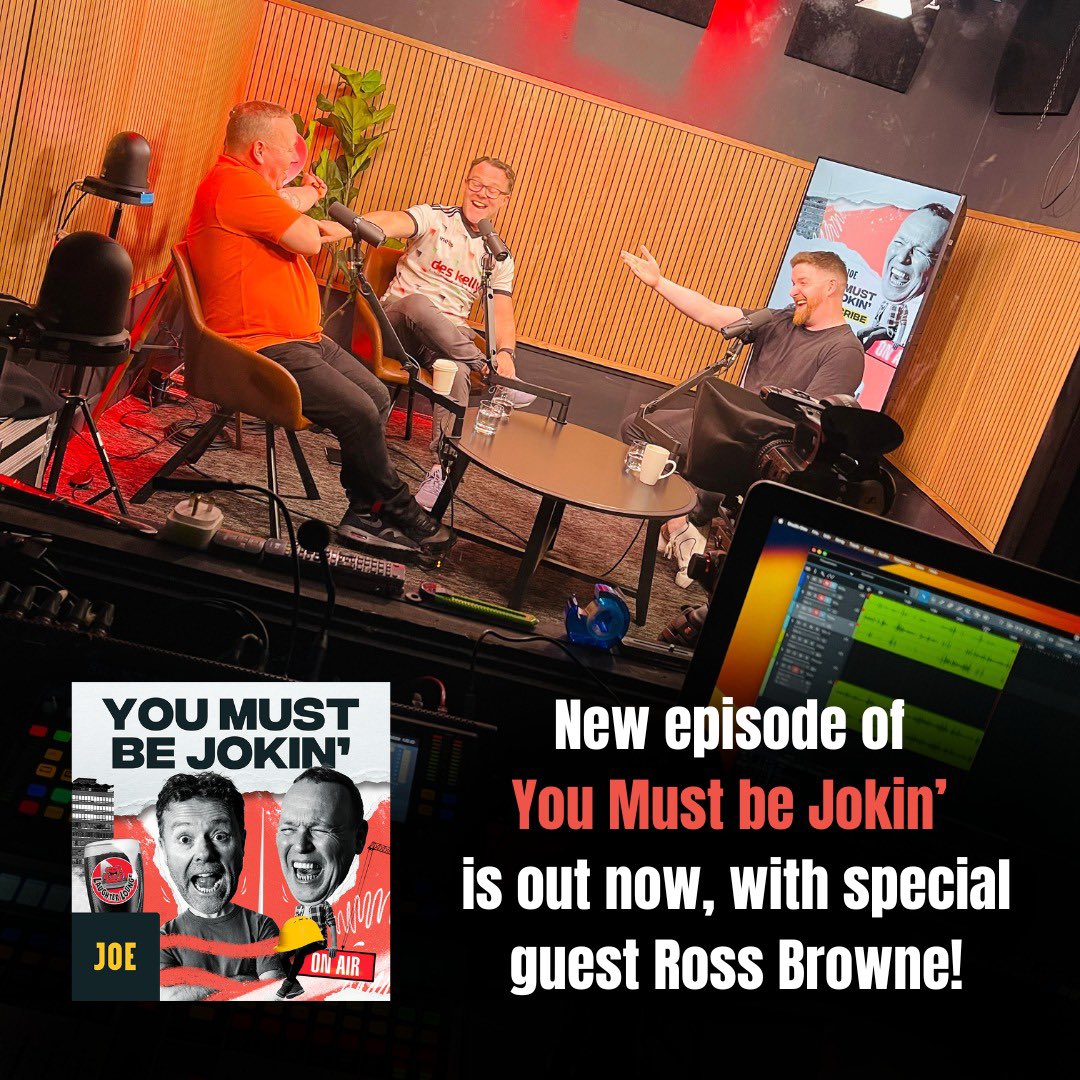 New episode of #YMBJ is out now, featuring special guest <a href="/OnlyRossBrowne/">Ross Browne</a> 🔥

Listen now: open.spotify.com/episode/5Pua1L…