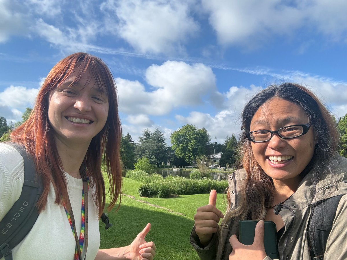 A nice surprise to run into the fabulous engineering lecturer <a href="/JemmaRowlandson/">Jemma Rowlandson</a> from <a href="/BristolUni/">University of Bristol</a> at the <a href="/bathenganddes/">BathEngAndDes</a> Project Exhibition!

Very nostalgic… can’t believe it’s been ~8 years since we were both in Bath!
Time flies… :)