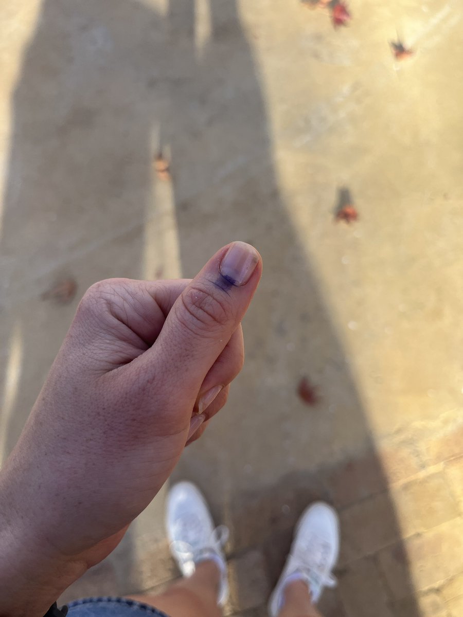 So grateful to be able to vote peacefully every election in this beautiful country, South Africa 🇿🇦🗳️ #electionday #bornfree