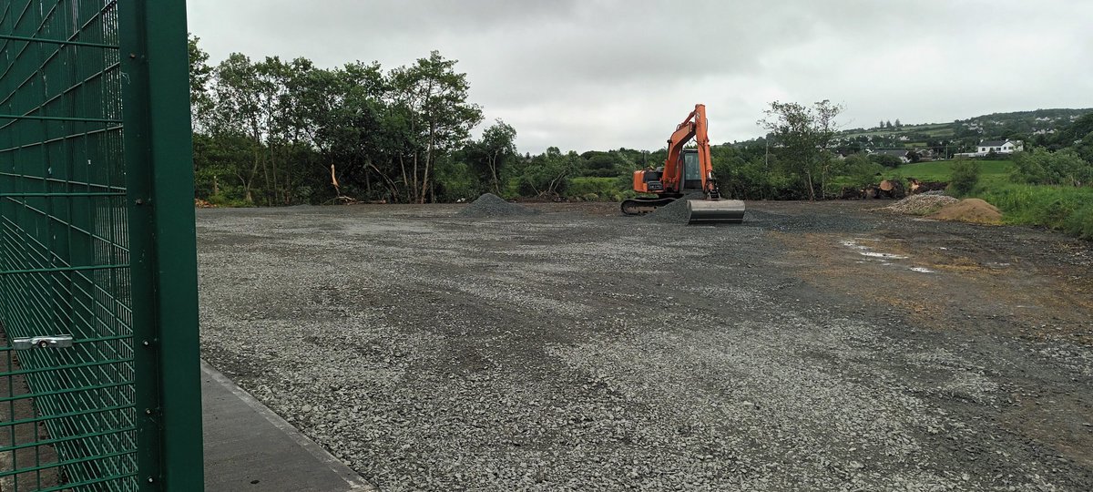 On going work in ODP to increase the car parking to over 500 cars