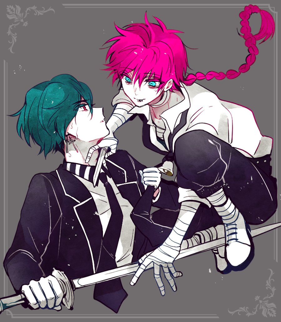 執事の関係性】 ラト「クフフ♪命をかけて戦いましょう♪」 ハウレス