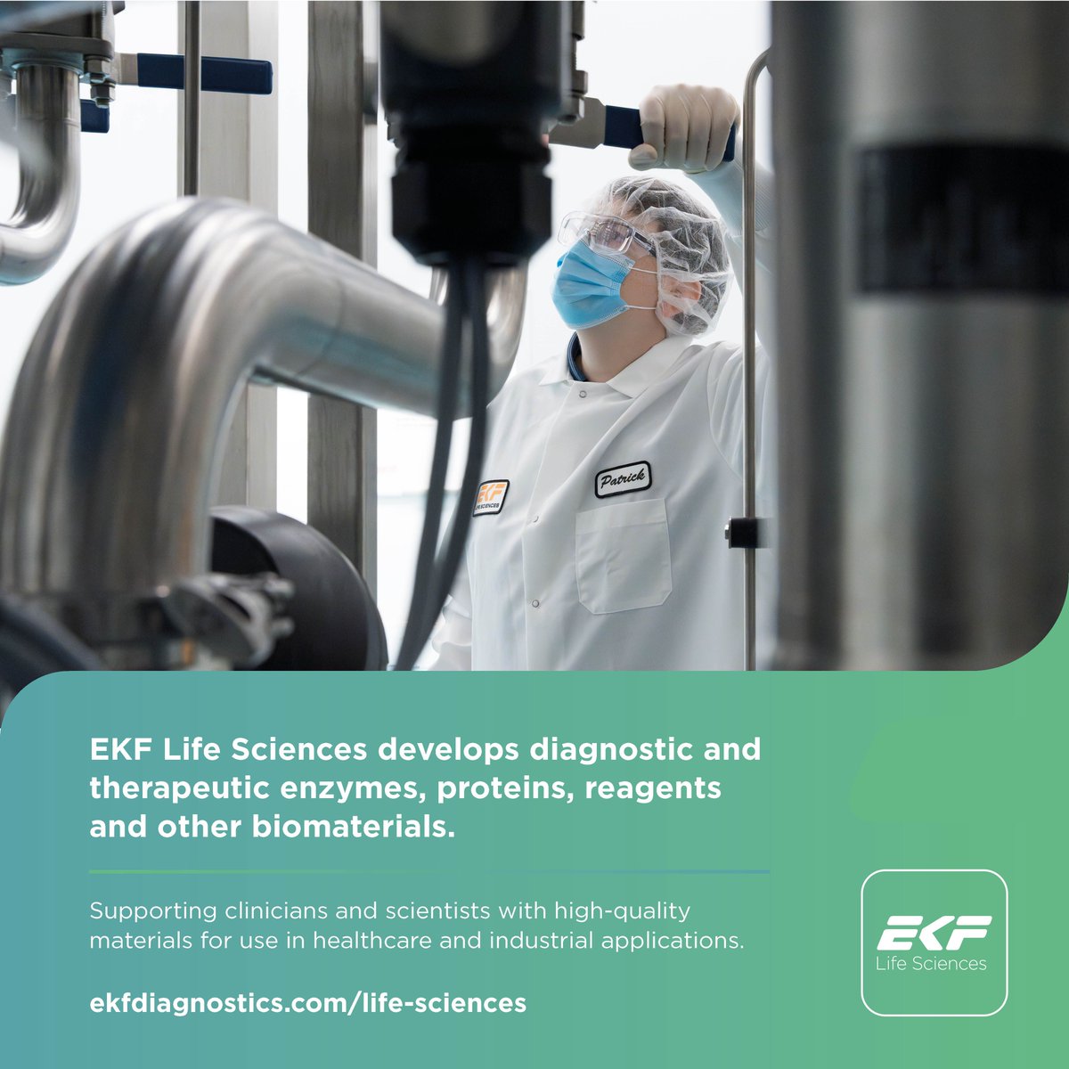 EKF develops high-quality diagnostic enzymes, proteins, reagents, and other bio-materials for diverse health and industrial life sciences applications, supporting clinicians and scientists in their work #lifesciences #biotechnology #health #healthtech #EKF
ekfdiagnostics.com/life-sciences