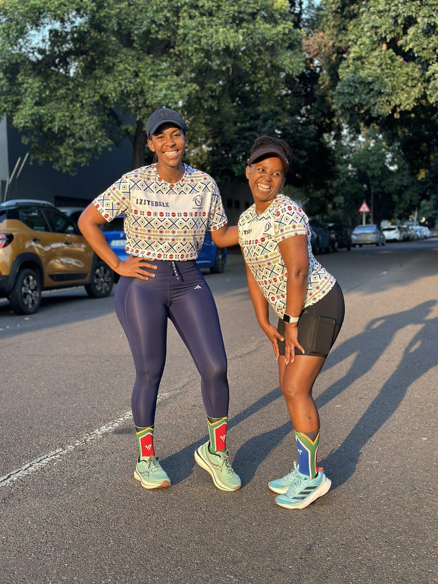 Pre vote run 😂😂😂. Seconders are fit now and ready 💪🏽💪🏽💪🏽 #RunningWithTumiSole #FetchYourBody2024 #TrapnLos #IPaintedMyRun