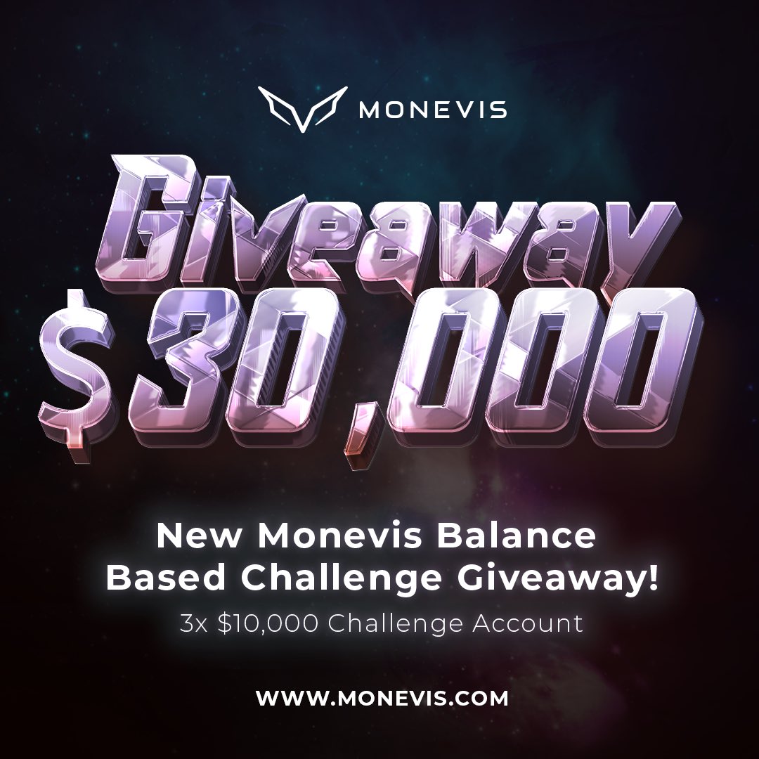 🚨GiveawayAlert! 🚨

3x $10,000 Evaluation Account

Follow  @LegitPropTrader @MonevisMilos @HishuFx  @monevis

like + retweet + 🔔 On

Tag 3 Traders

Winners will be announced in 72 hours.✨