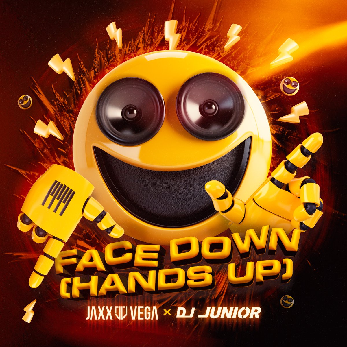 Jaxx & Vega x DJ Junior - Face Down (Hands Up), June 7! 🎹🙌