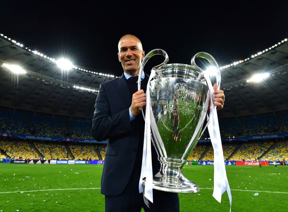 I’m convinced this guy doesn’t exist, how do you three peat the Champions League and then we never see you again.