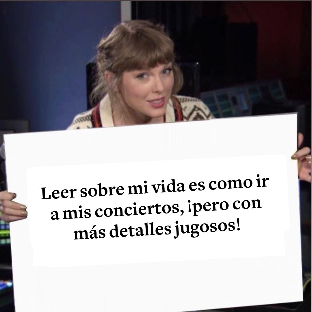 Oye, Swifties, si amáis las canciones de #TaylorSwift, ¡no podéis perderos los libros que cuentan su historia completa! No lo decimos nosotros... 👉ow.ly/3Vey50RZZHk #TaylorSwiftErasTourEspaña