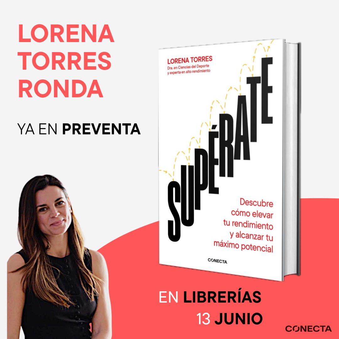 Por fin puedo contarte que mi primer libro SUPÉRATE saldrá a la venta el próximo 13 de junio ✨

He estado trabajando en este proyecto desde hace más de un año y me hace mucha ilusión que salga a la luz y compartirlo contigo.

🔗preventa ➡️ penguinlibros.com/es/libro-de-ne…
