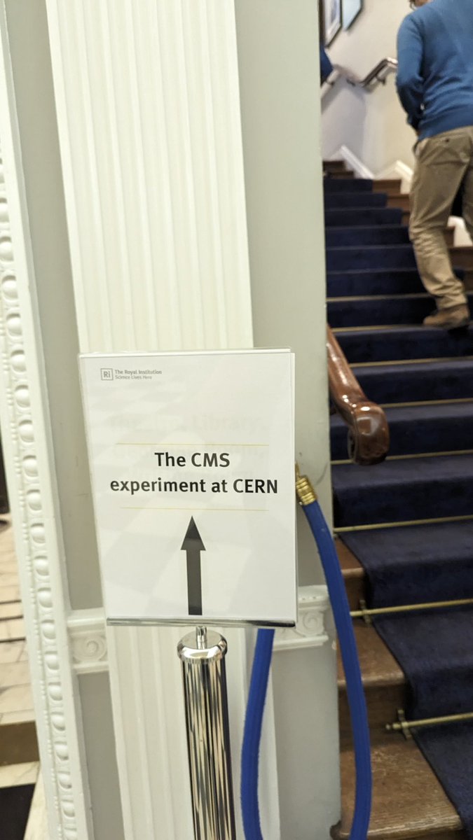 Yesterday I achieved one of my biggest dreams...giving a lecture at <a href="/Ri_Science/">Royal Institution (now on Bluesky)</a>! I spoke all about the <a href="/CMSExperiment/">CMS Experiment CERN</a> at <a href="/CERN/">CERN</a> to over 200 members of the public, followed by Q&amp;A. It was an absolute honour, and it was great to talk to so many people passionate about science!
